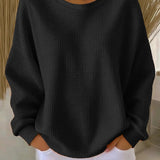 Nova | Klasszikus pamut pulóver