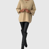 Janel | Laza elegáns pulóver mindennapokra