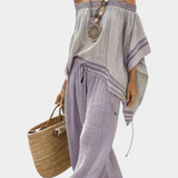 Róza | Bohém stílusú bambusz szett