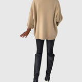 Janel | Laza elegáns pulóver mindennapokra