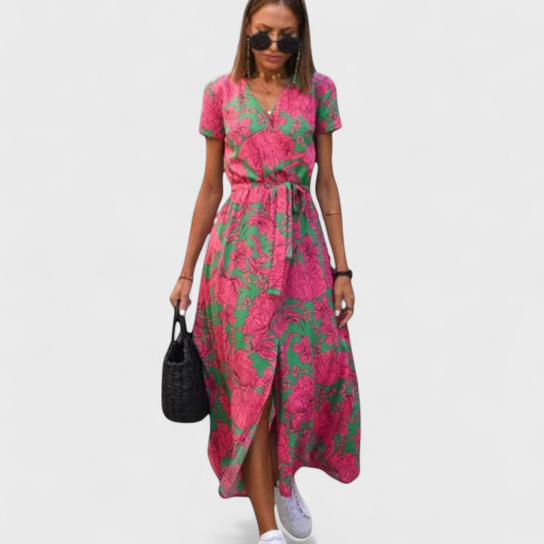 Daniella | Elegáns pöttyös Daniella ruha