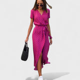 Daniella | Elegáns pöttyös Daniella ruha