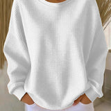 Nova | Klasszikus pamut pulóver