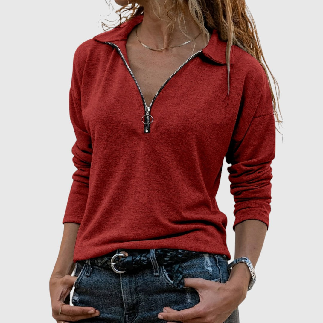 Nadine | Női stílusos kényelmes pulóver