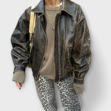 Chandra | Leopárdmintás vintage farmernadrág