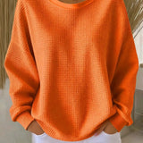 Nova | Klasszikus pamut pulóver