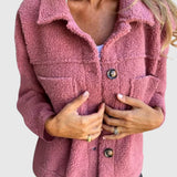 Nóra | Puha meleg teddy kabát